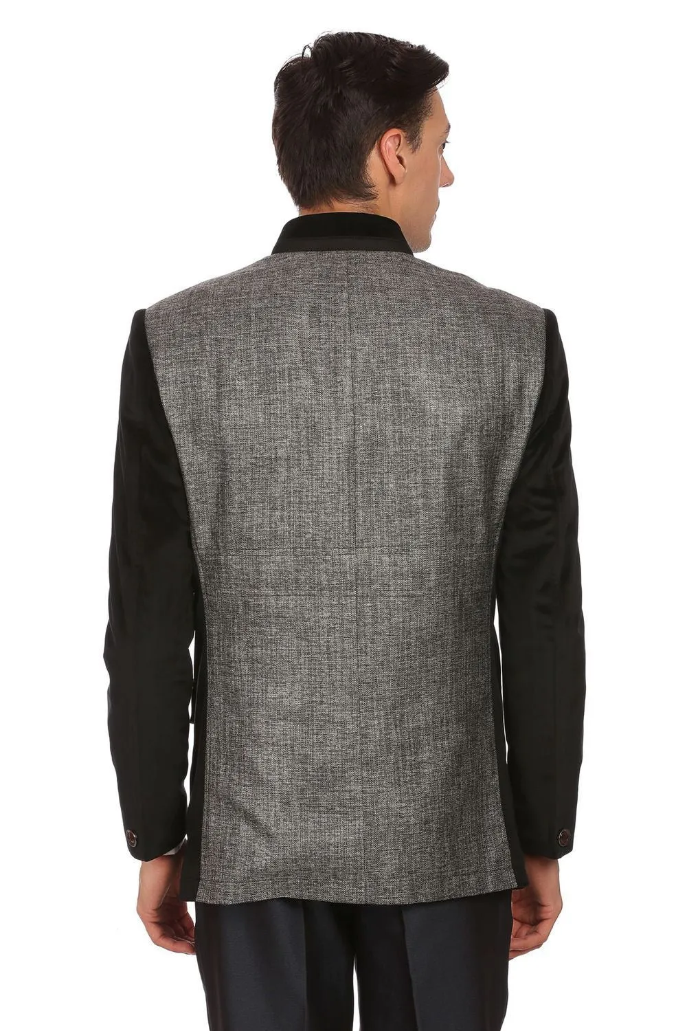 Rayon Grey Bandhgala