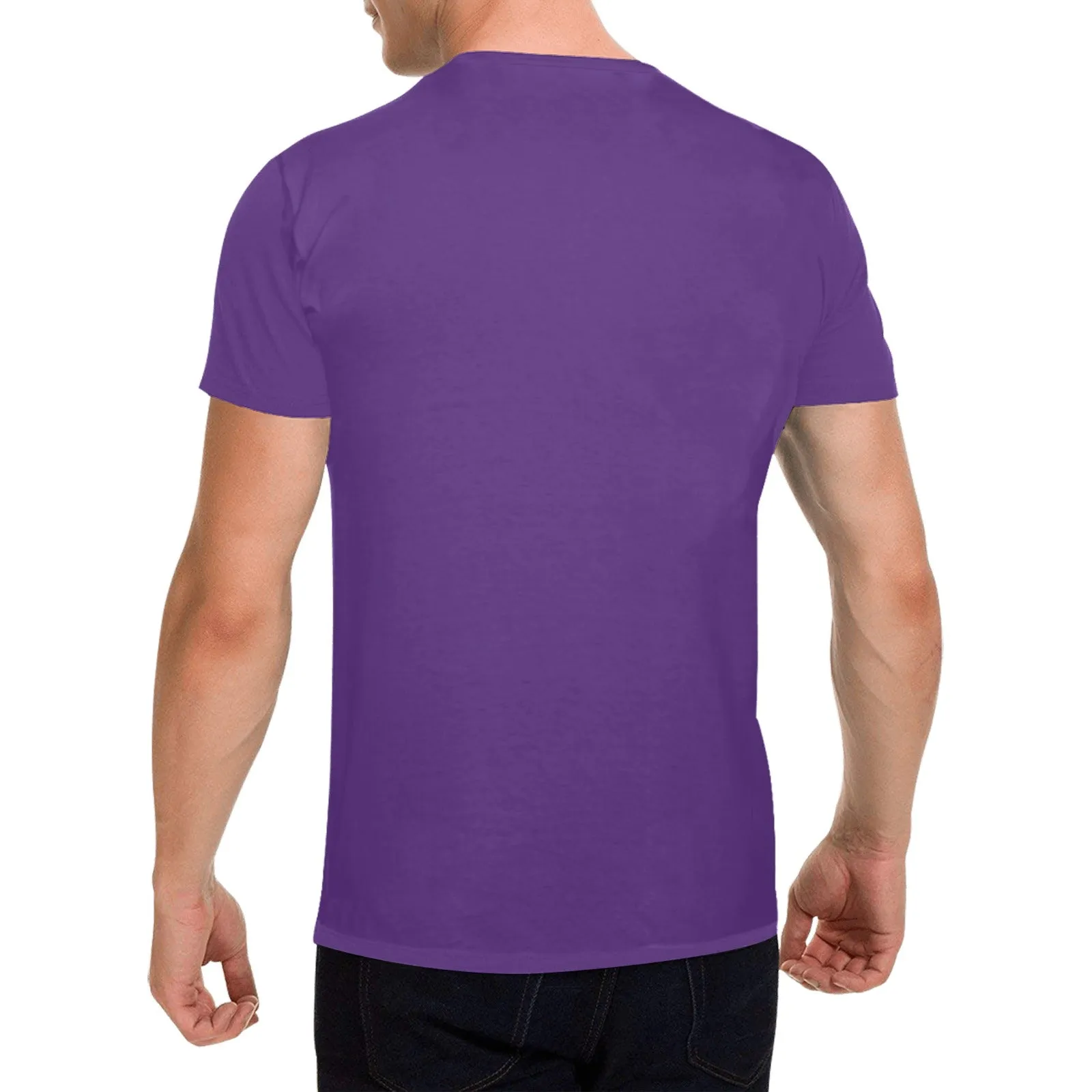 Reading Rainbow Distressed Logo Men's T-shirt 100% Cotton