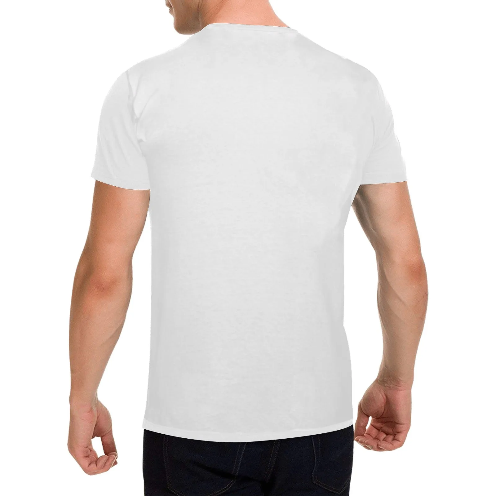 Reading Rainbow Distressed Logo Men's T-shirt 100% Cotton