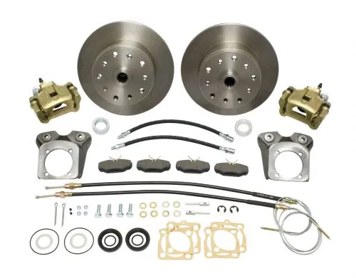 REAR DISC BRAKE KIT Fits 5 x 130mm Porsche bolt pattern swing axles 1968 and I.R.S 68-72.