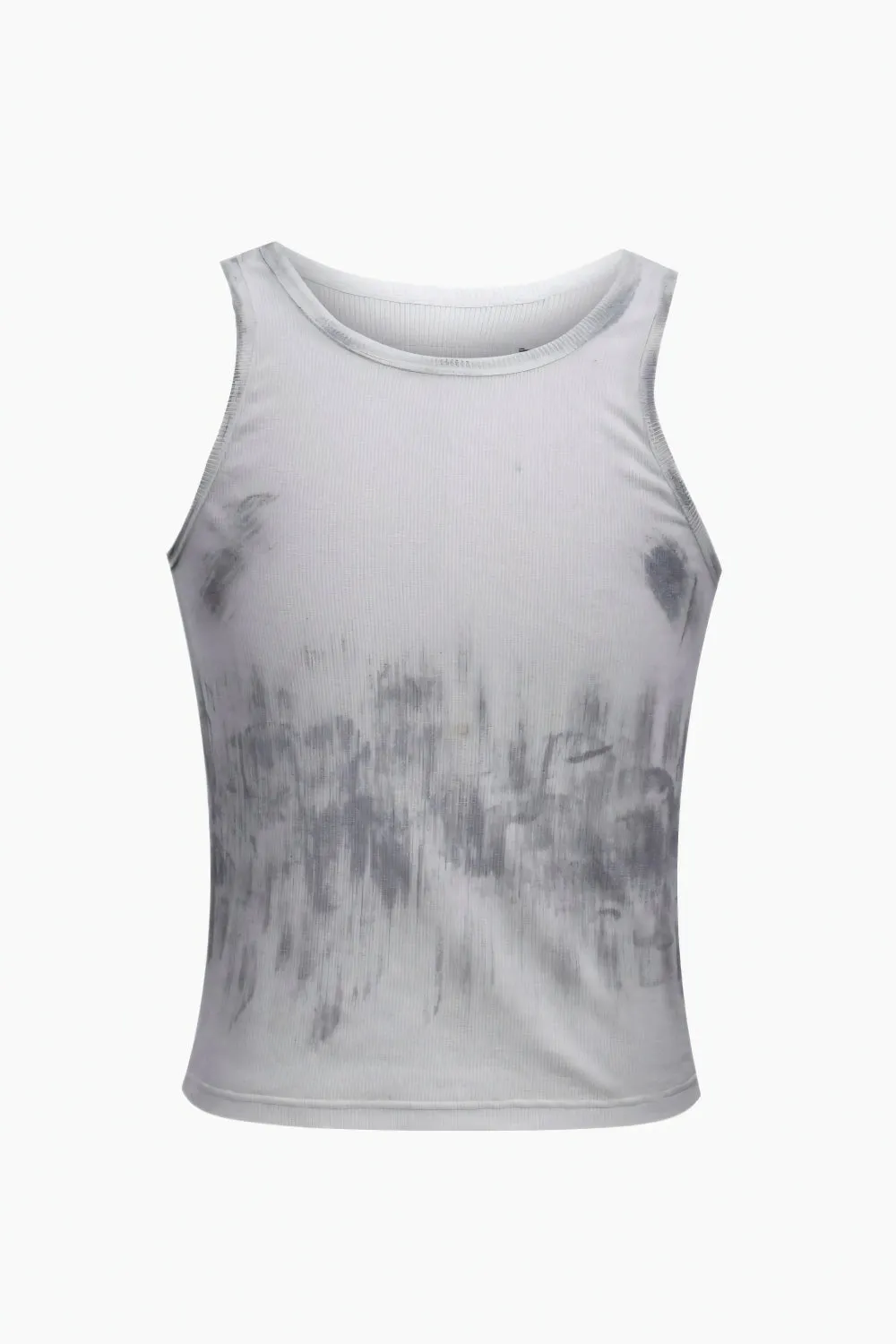 Rebel Wave Distressed Tank