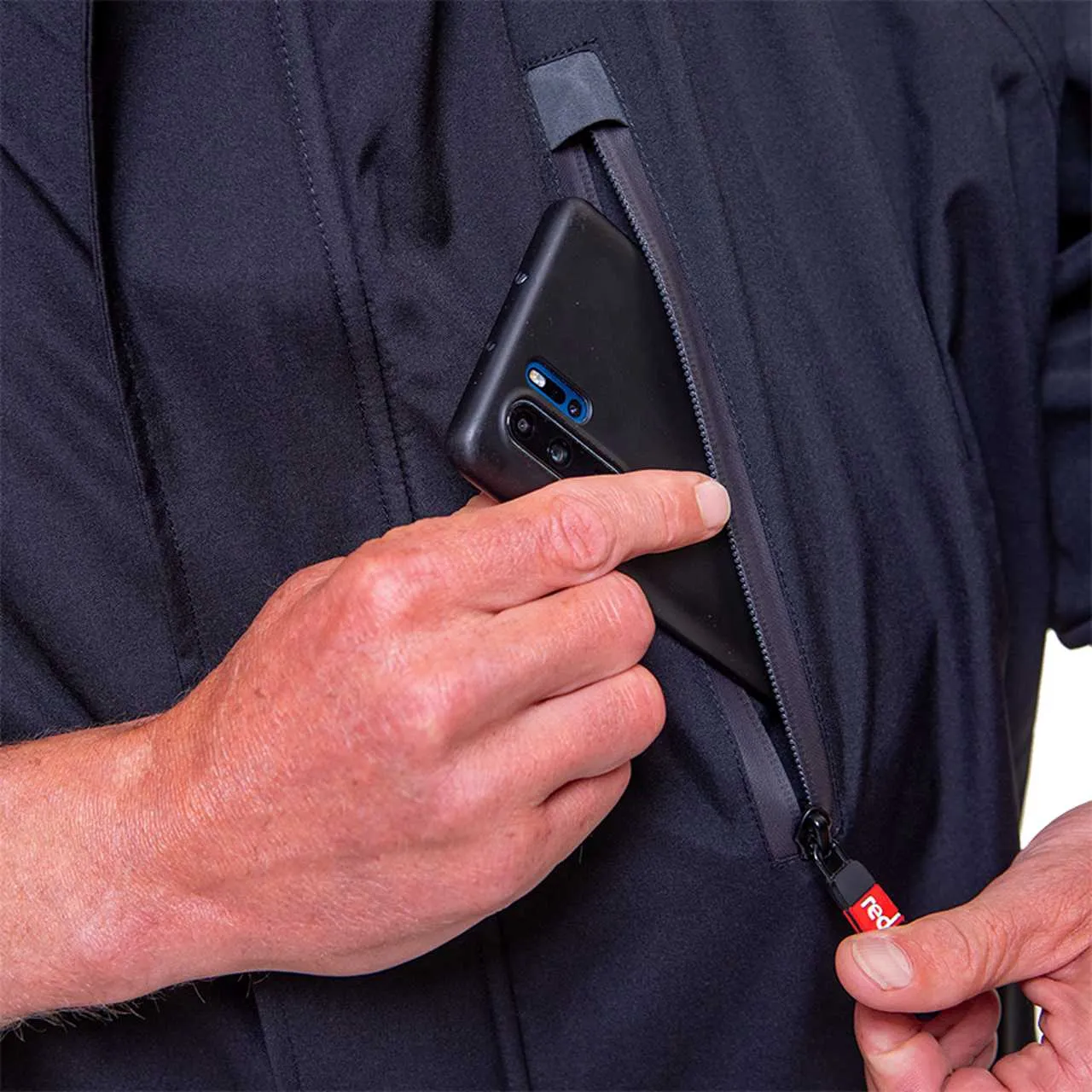 Red Paddle Co Pro Change Jacket (Short Sleeve) - Black