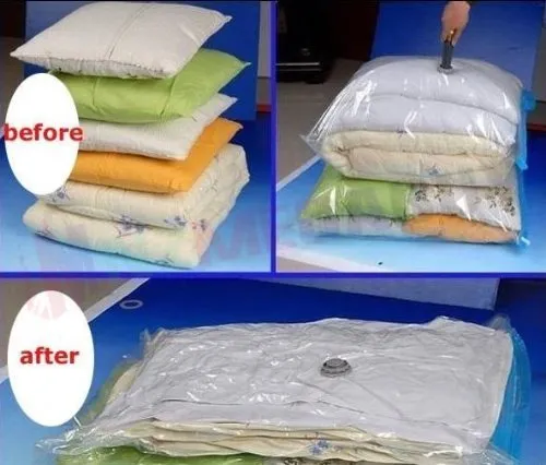 Reusable Vacuum Seal Travel Bag 80 x 120* 1pcs,4pcs,8pcs
