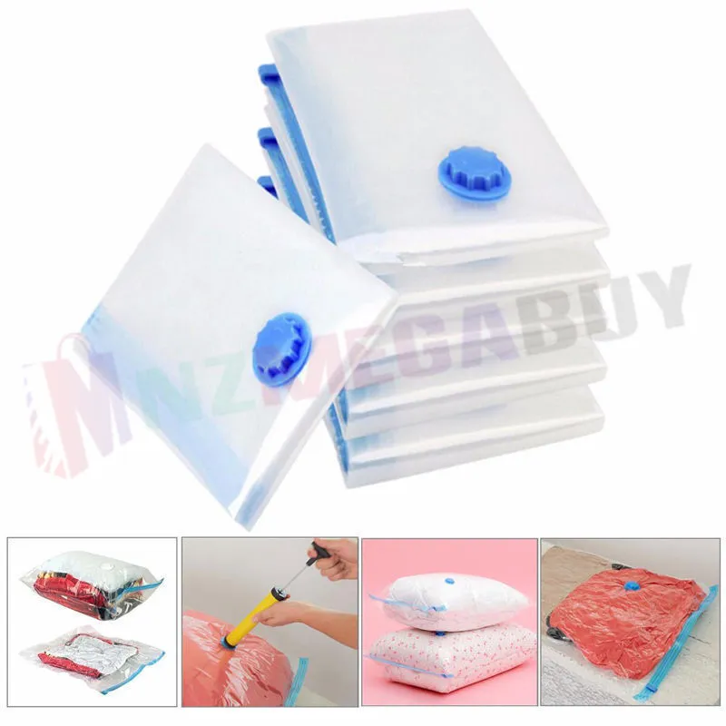 Reusable Vacuum Seal Travel Bag 80 x 120* 1pcs,4pcs,8pcs
