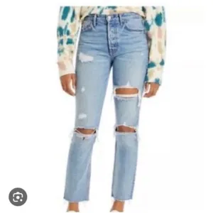 REVOLVE GRLFRND Karolina High Rise Straight Leg Crop 30 10