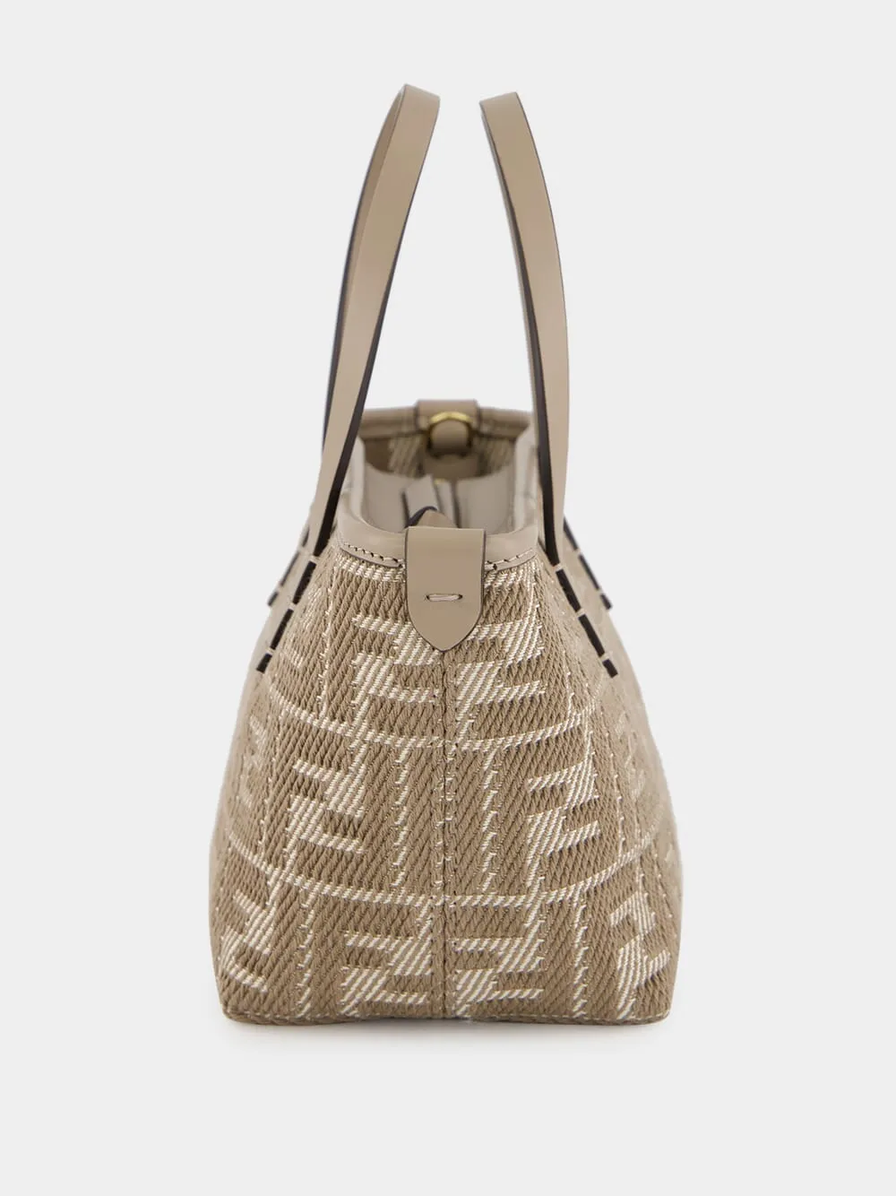 Roll Mini Dove Grey FF Jacquard Mini Bag