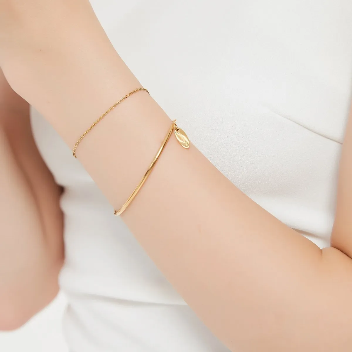 Round Seamless Chain Bracelet