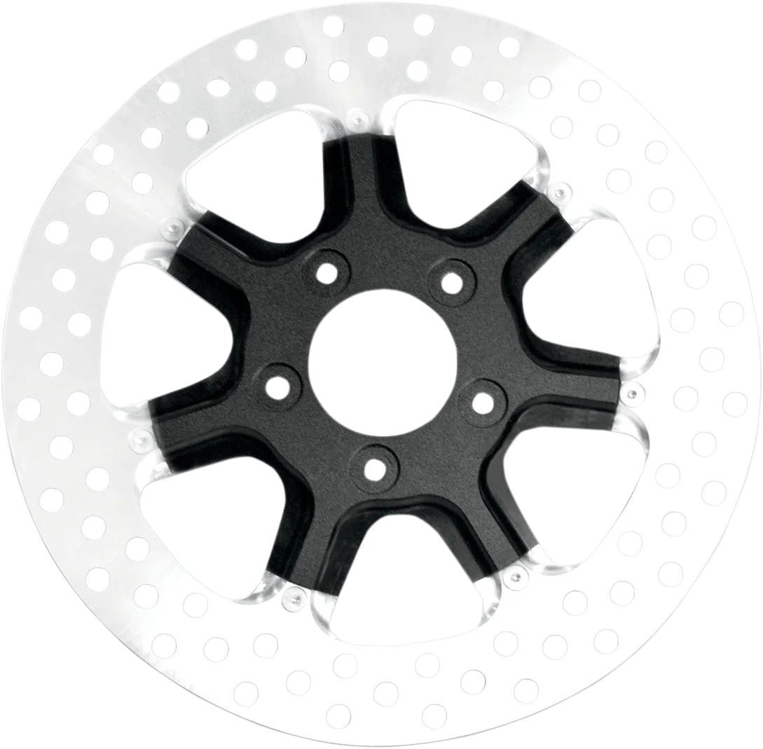 RSD 01331800HUTSBM Hutch 11.8in. Two-Piece Brake Rotor - Contrast Cut Ops