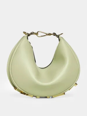 Sage Green Fendigraphy Mini Bag