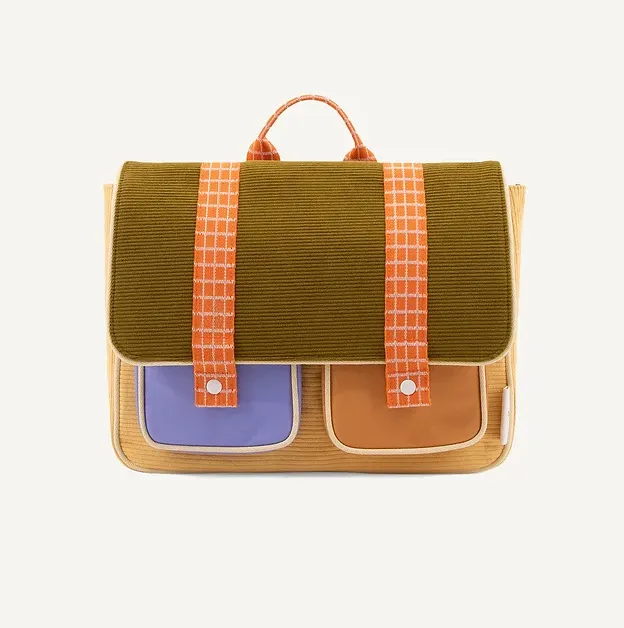 School bag • farmhouse • corduroy (Pear Jam)