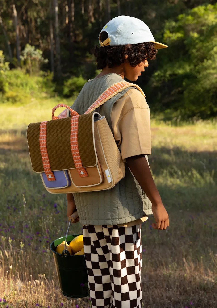 School bag • farmhouse • corduroy (Pear Jam)