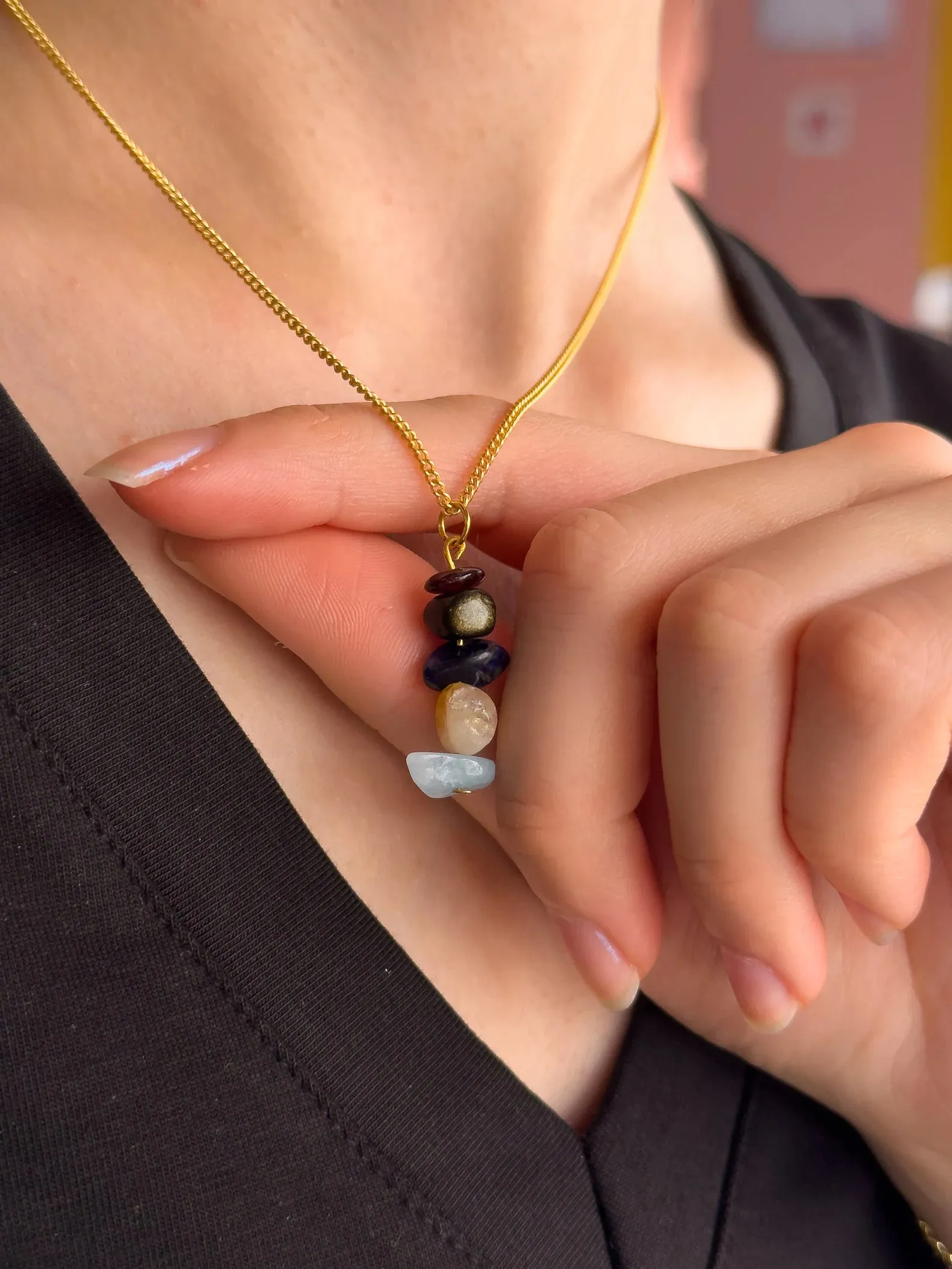 Scorpio Zodiac Minimalist Necklace