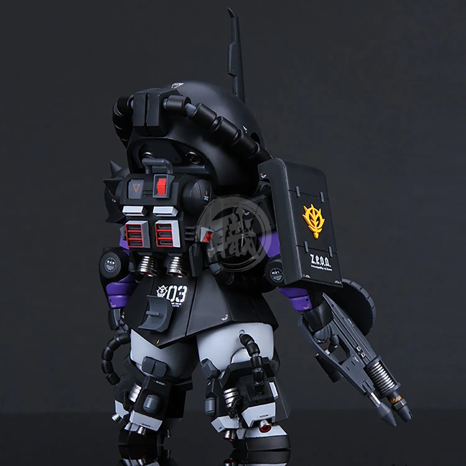 SD Zaku II [High Mobility Type] Resin Kit