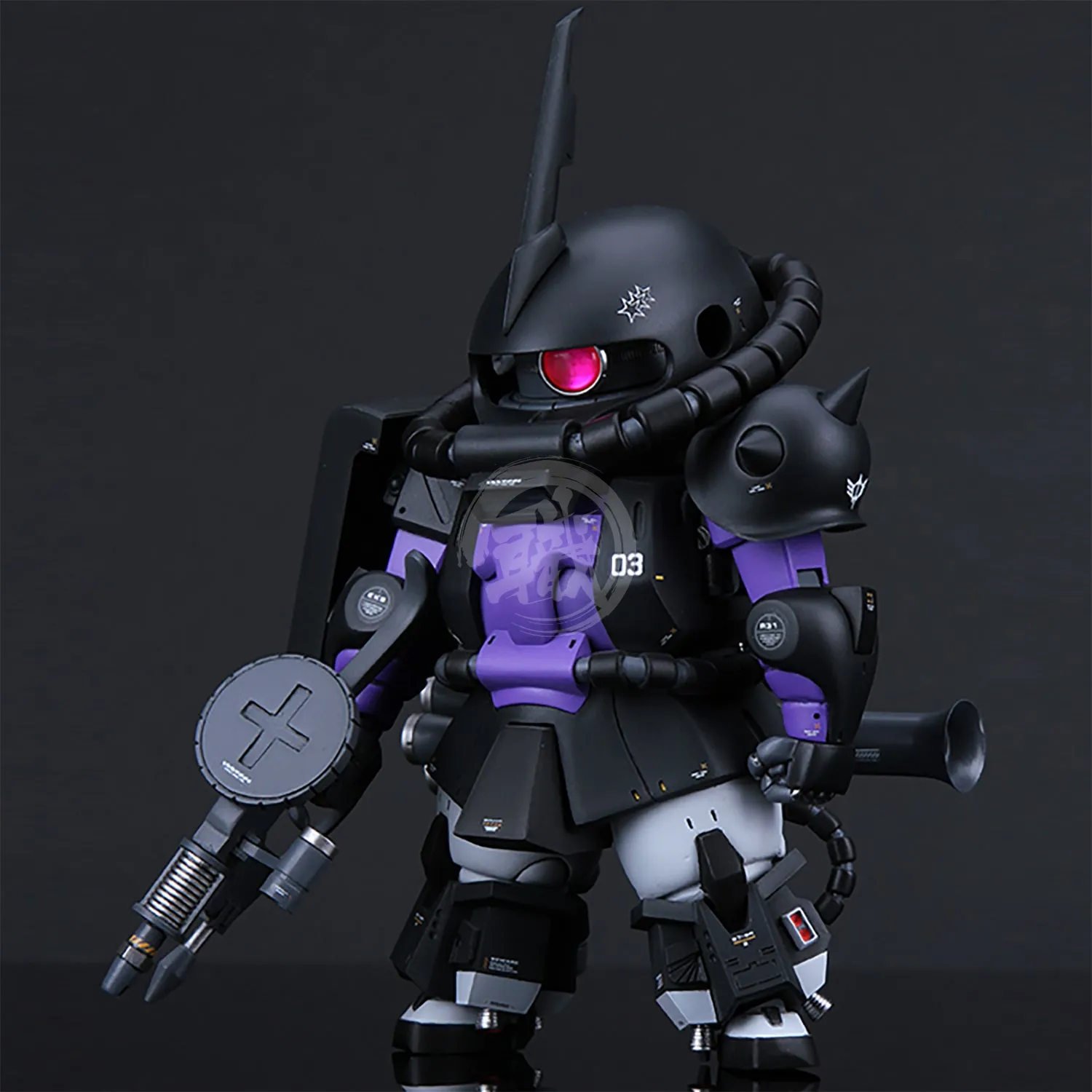 SD Zaku II [High Mobility Type] Resin Kit