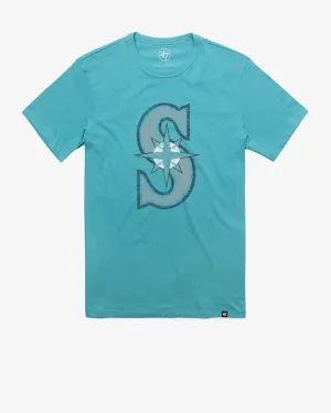 SEATTLE MARINERS COOPERSTOWN PREMIER '47 FRANKLIN TEE