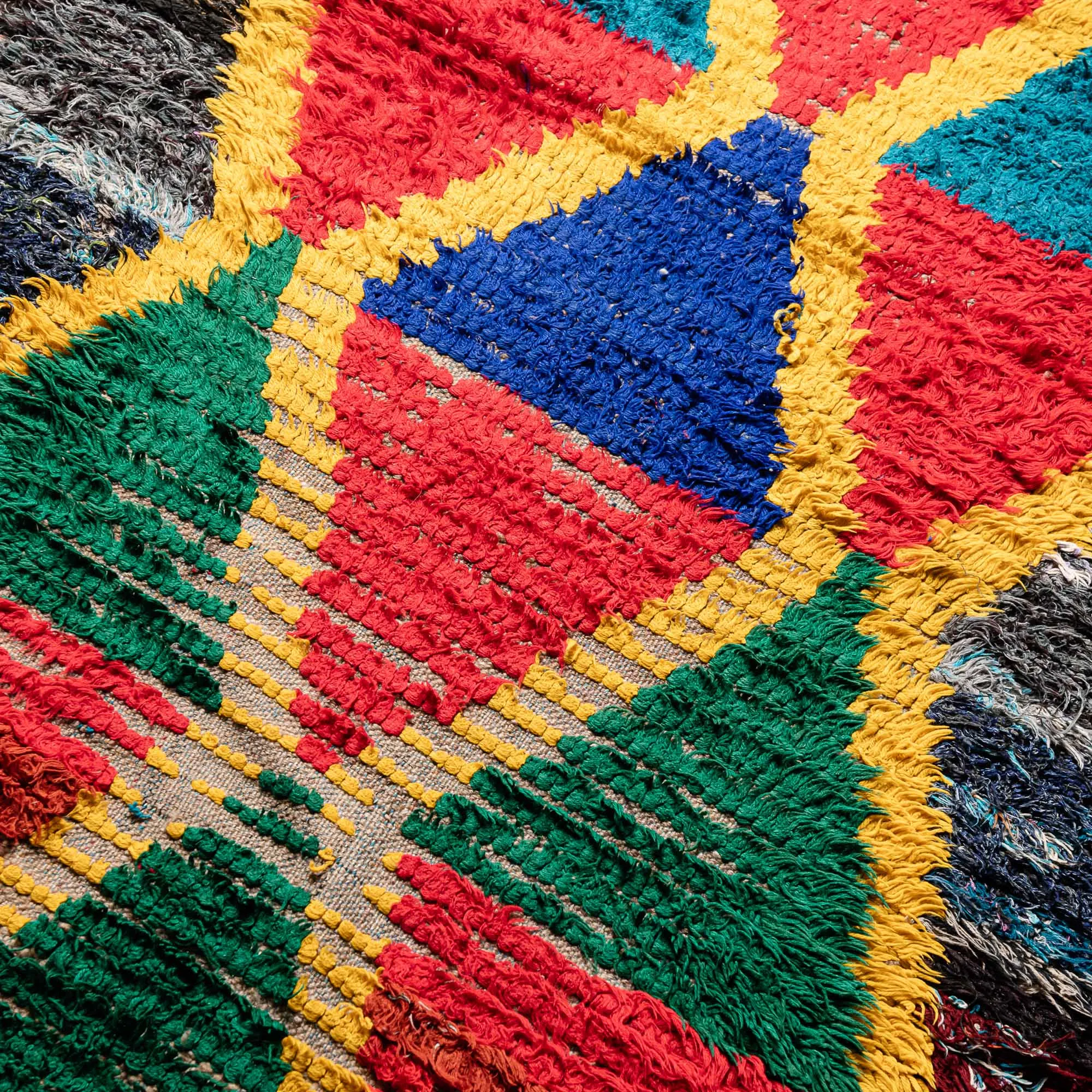 Sefruy - vintage boucherouite rug