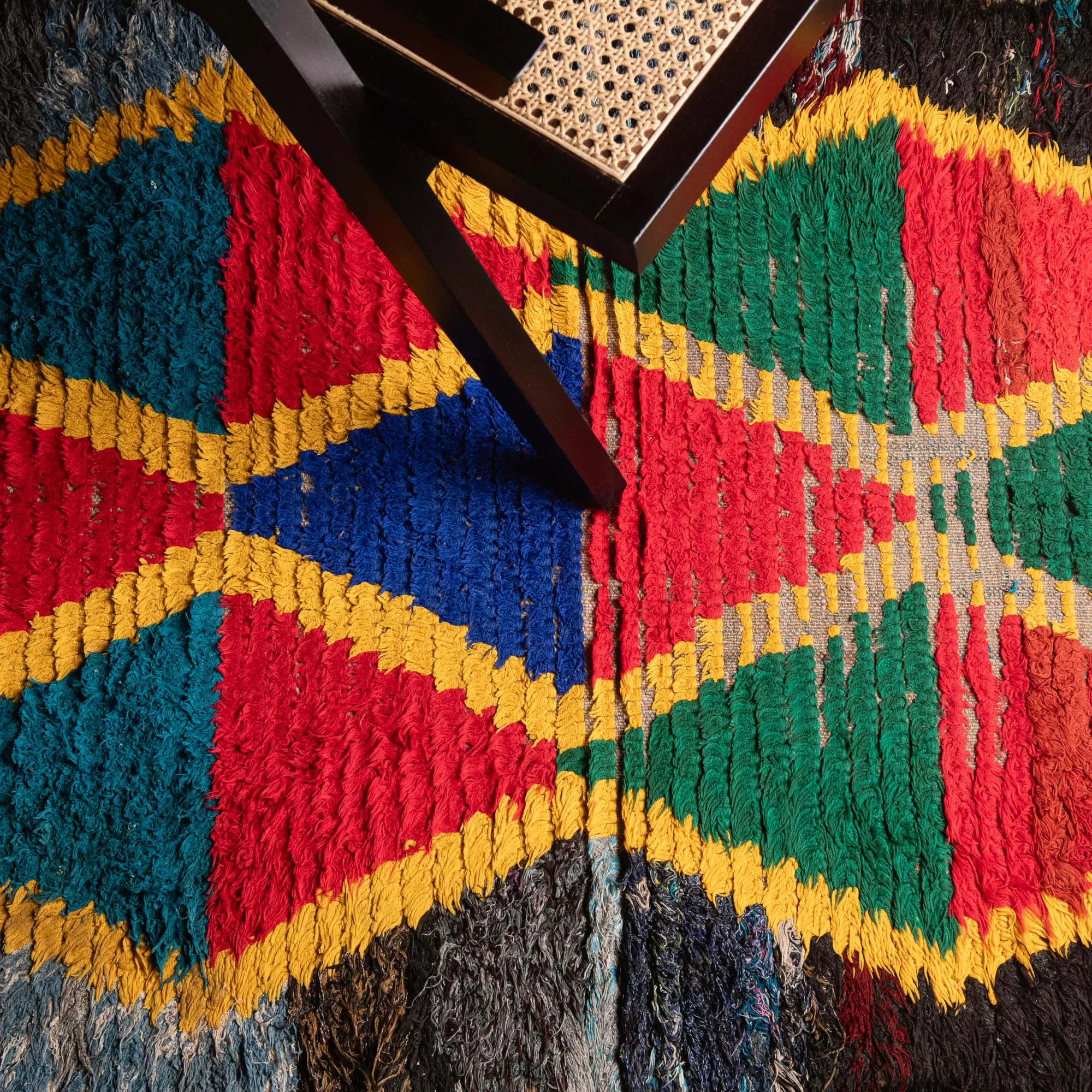 Sefruy - vintage boucherouite rug