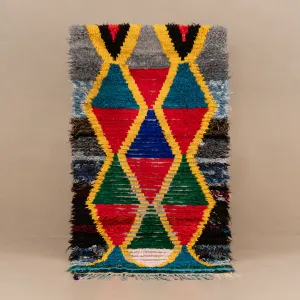 Sefruy - vintage boucherouite rug