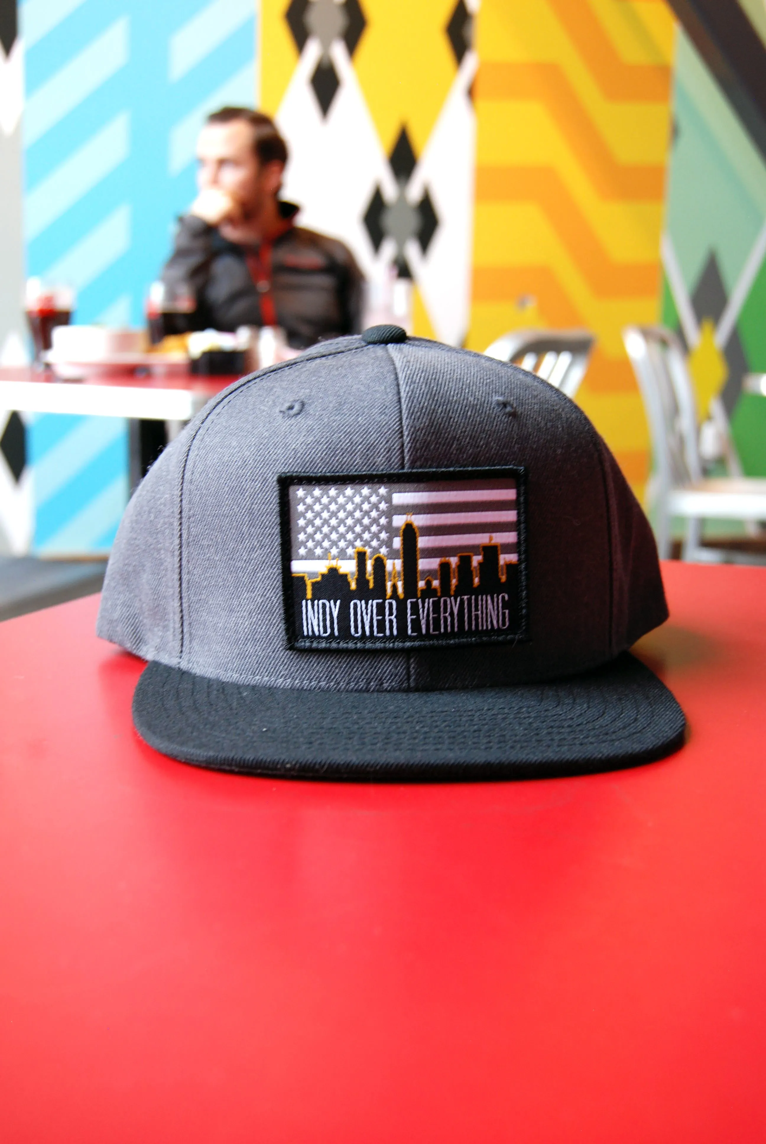 SKYLINE HAT - WOLF GREY / BLACK