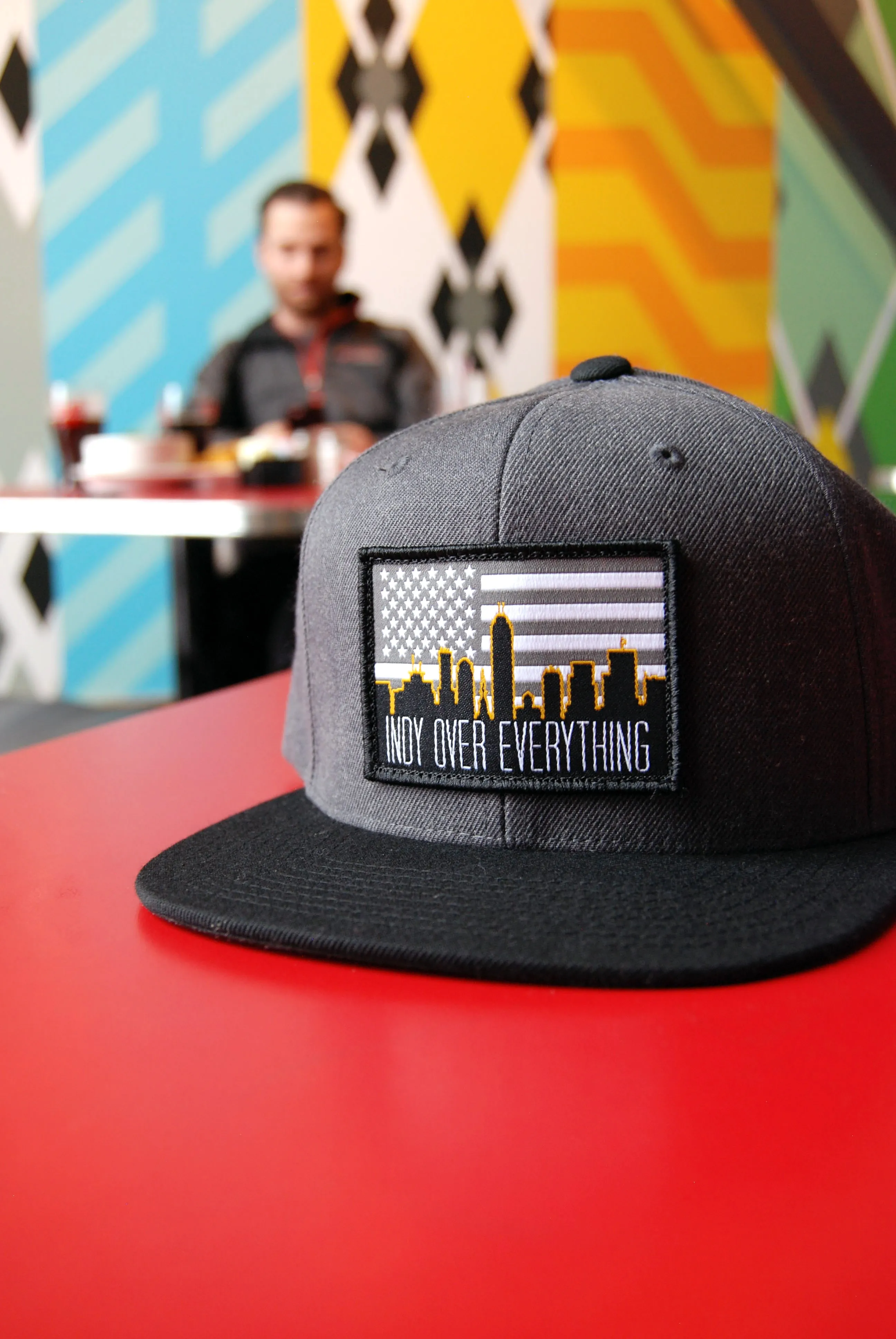 SKYLINE HAT - WOLF GREY / BLACK