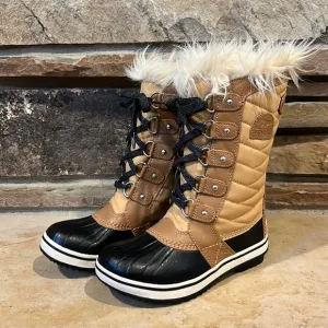 Sorel Tofino II Curry Elk Waterproof Winter Sherpa Lined Boot