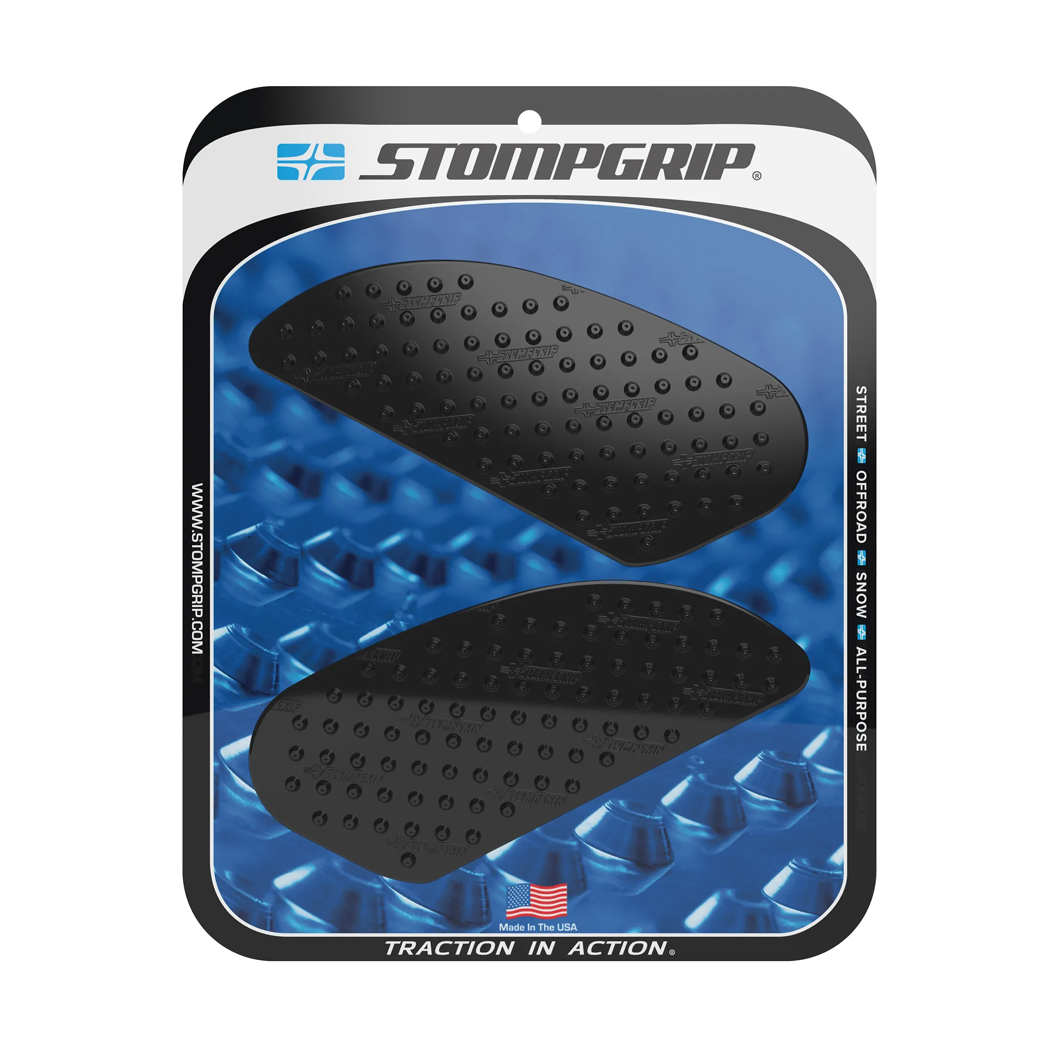 Stompgrip - Universal Street Bike: Rally Tank Grips (0006)