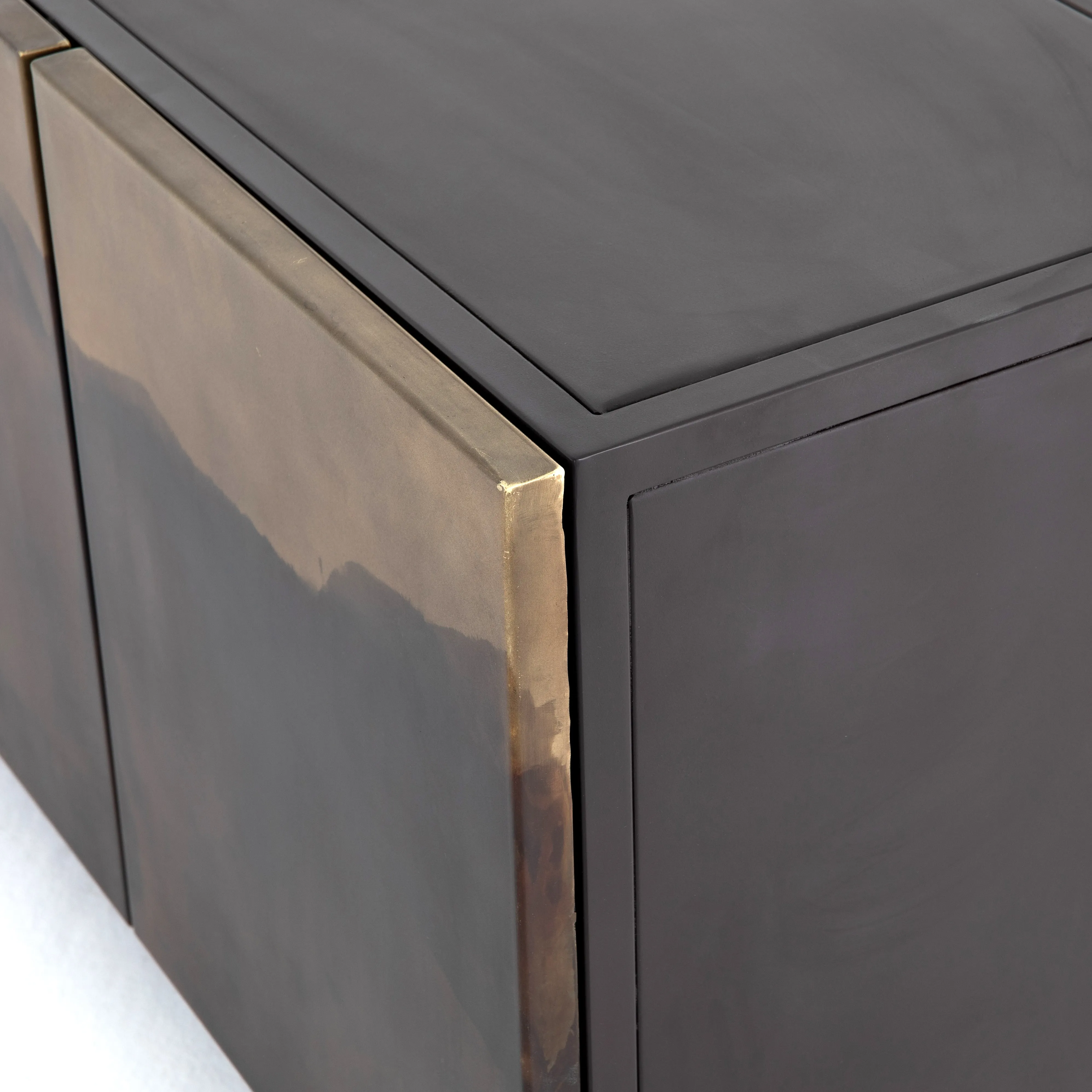 Stormy Media Console-Aged Brown
