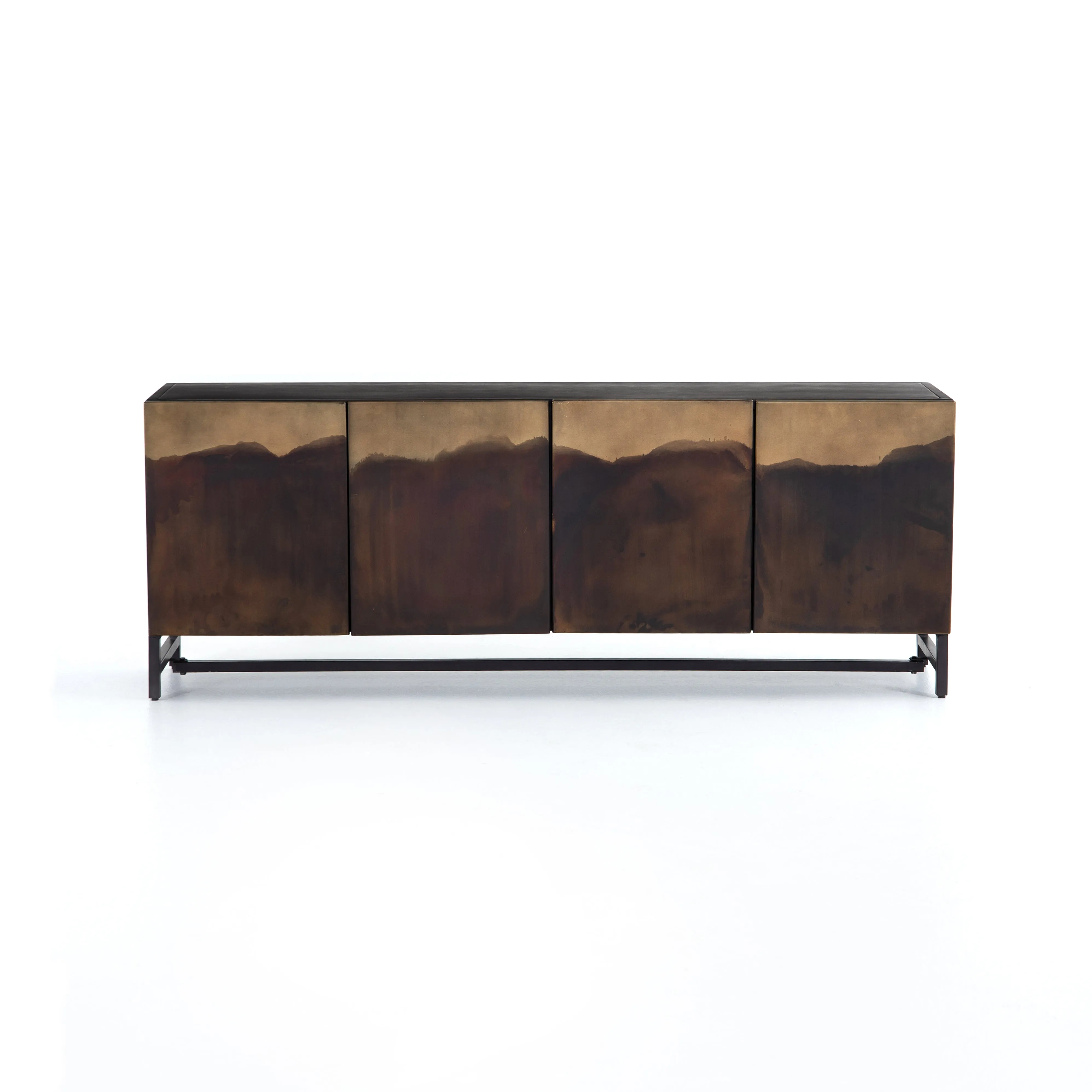 Stormy Media Console-Aged Brown