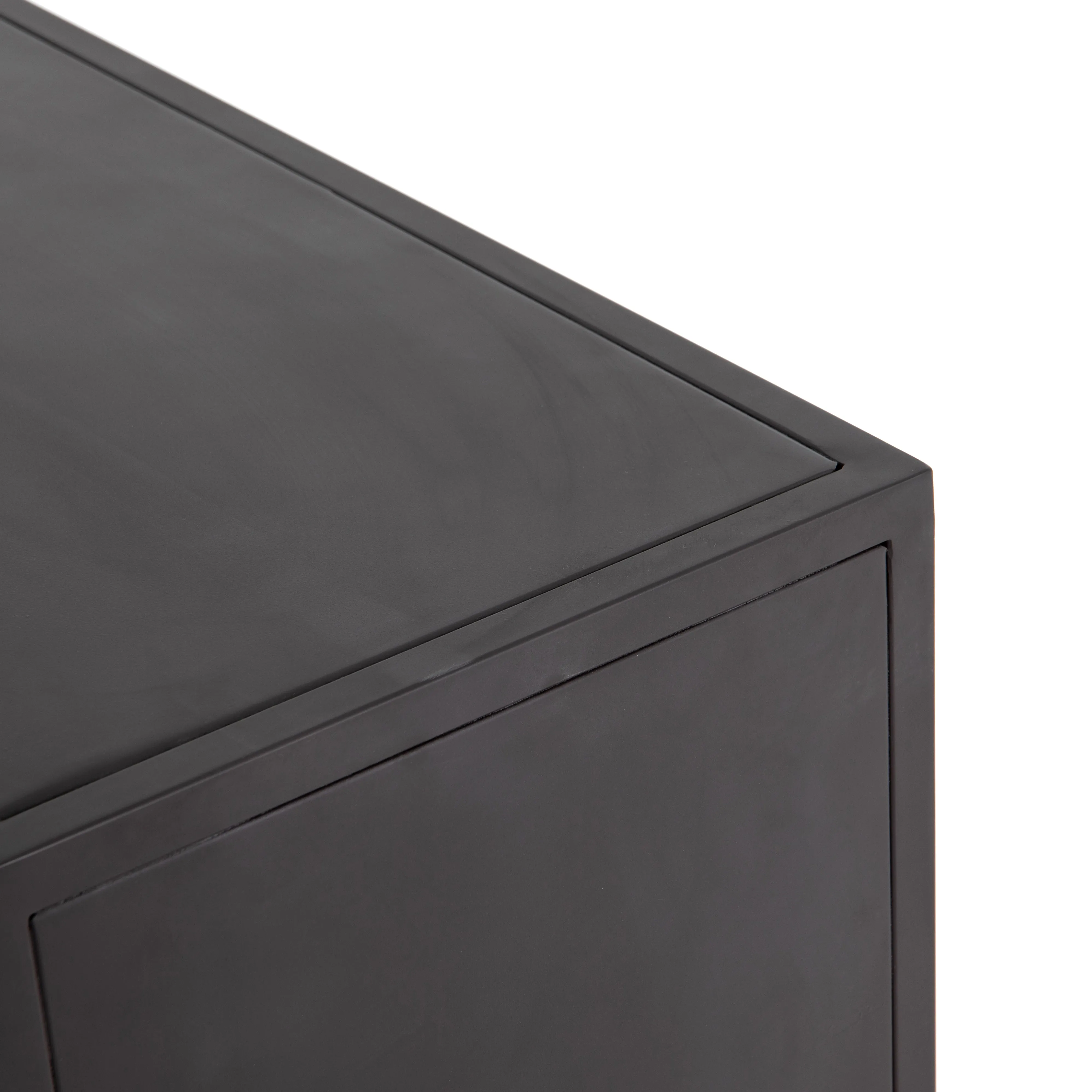 Stormy Media Console-Aged Brown