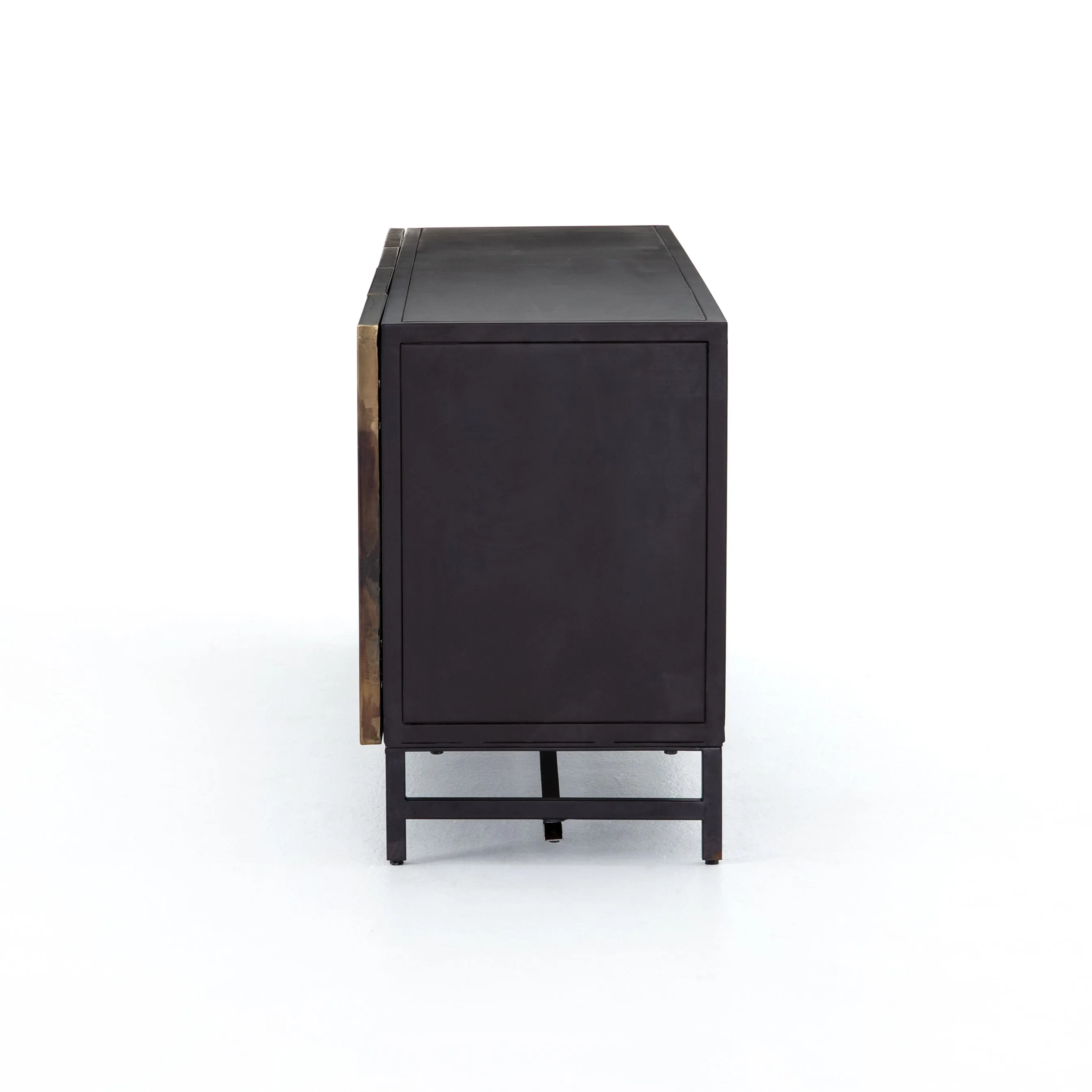 Stormy Media Console-Aged Brown