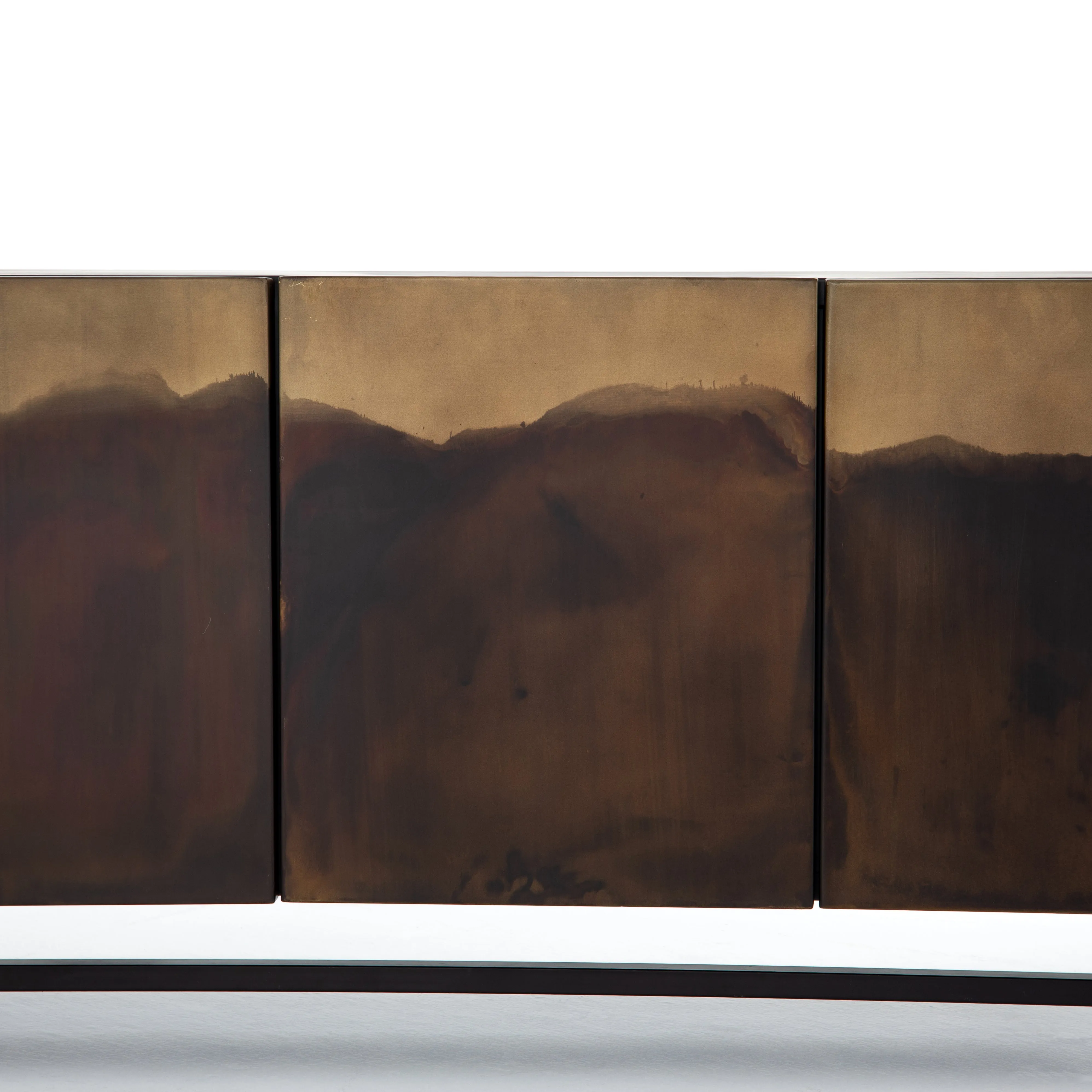 Stormy Media Console-Aged Brown