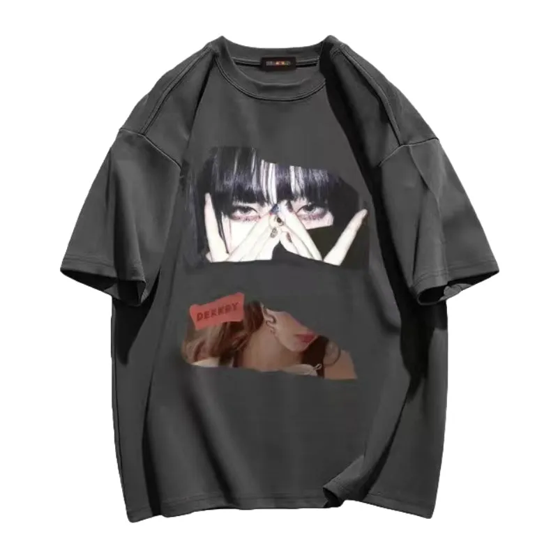 Street Girls Anime Graphic Casual T-shirt