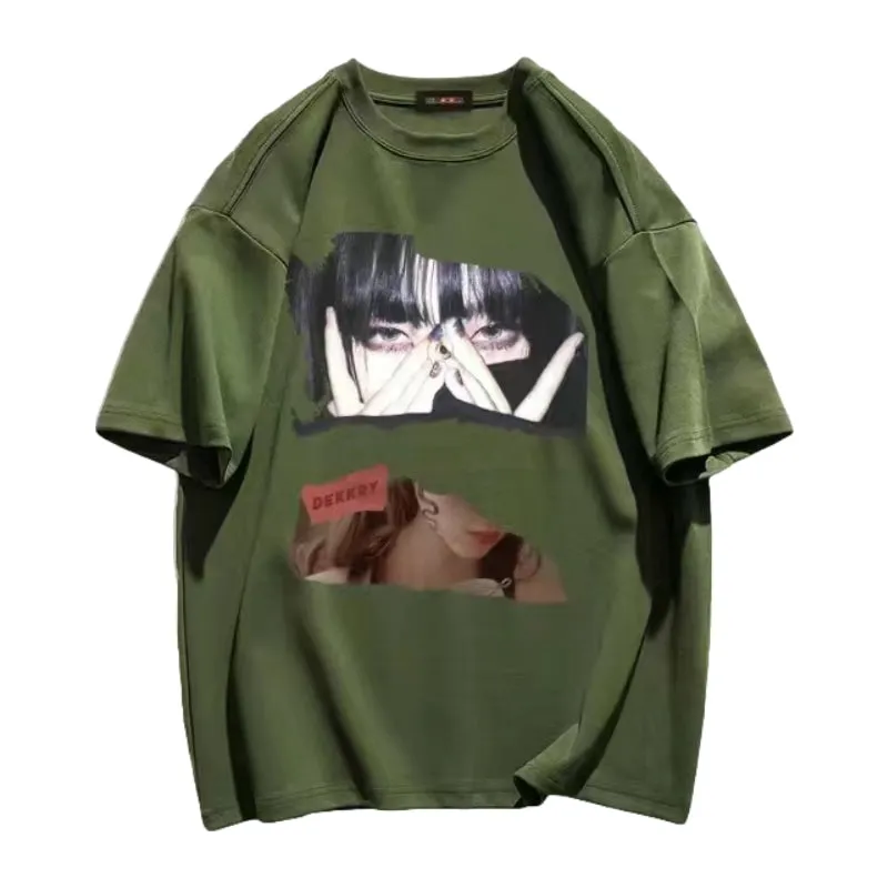 Street Girls Anime Graphic Casual T-shirt