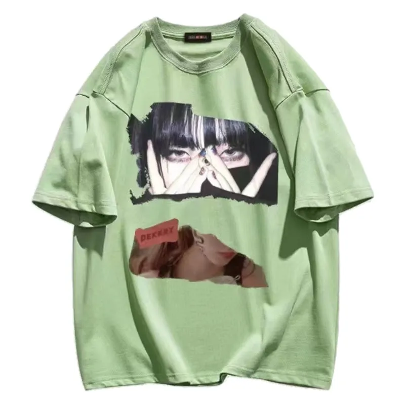 Street Girls Anime Graphic Casual T-shirt