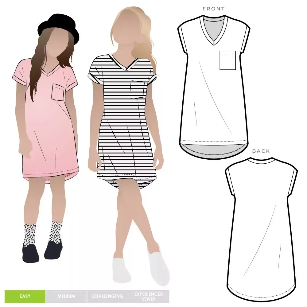 Style Arc Richie Kids Knit Tunic Dress - Sizes 2 to 8