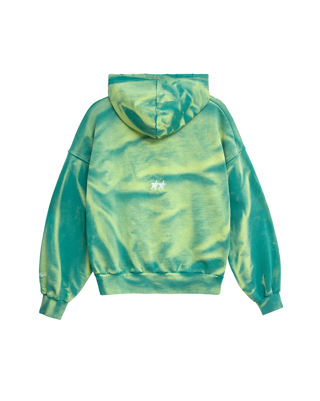 Sun Faded Green Icon Hoodie
