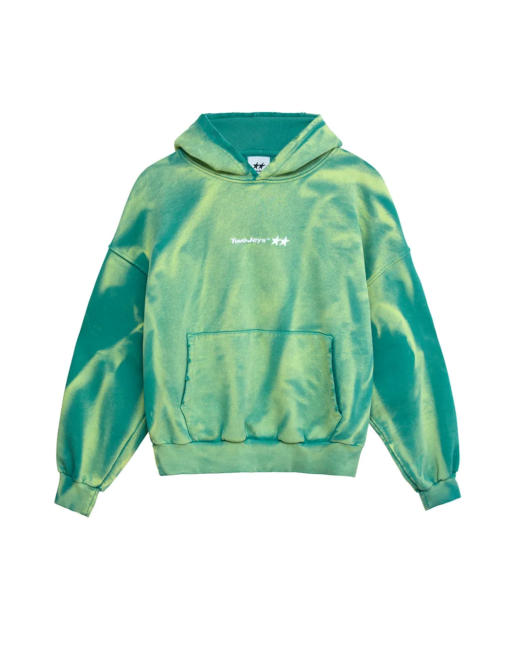 Sun Faded Green Icon Hoodie
