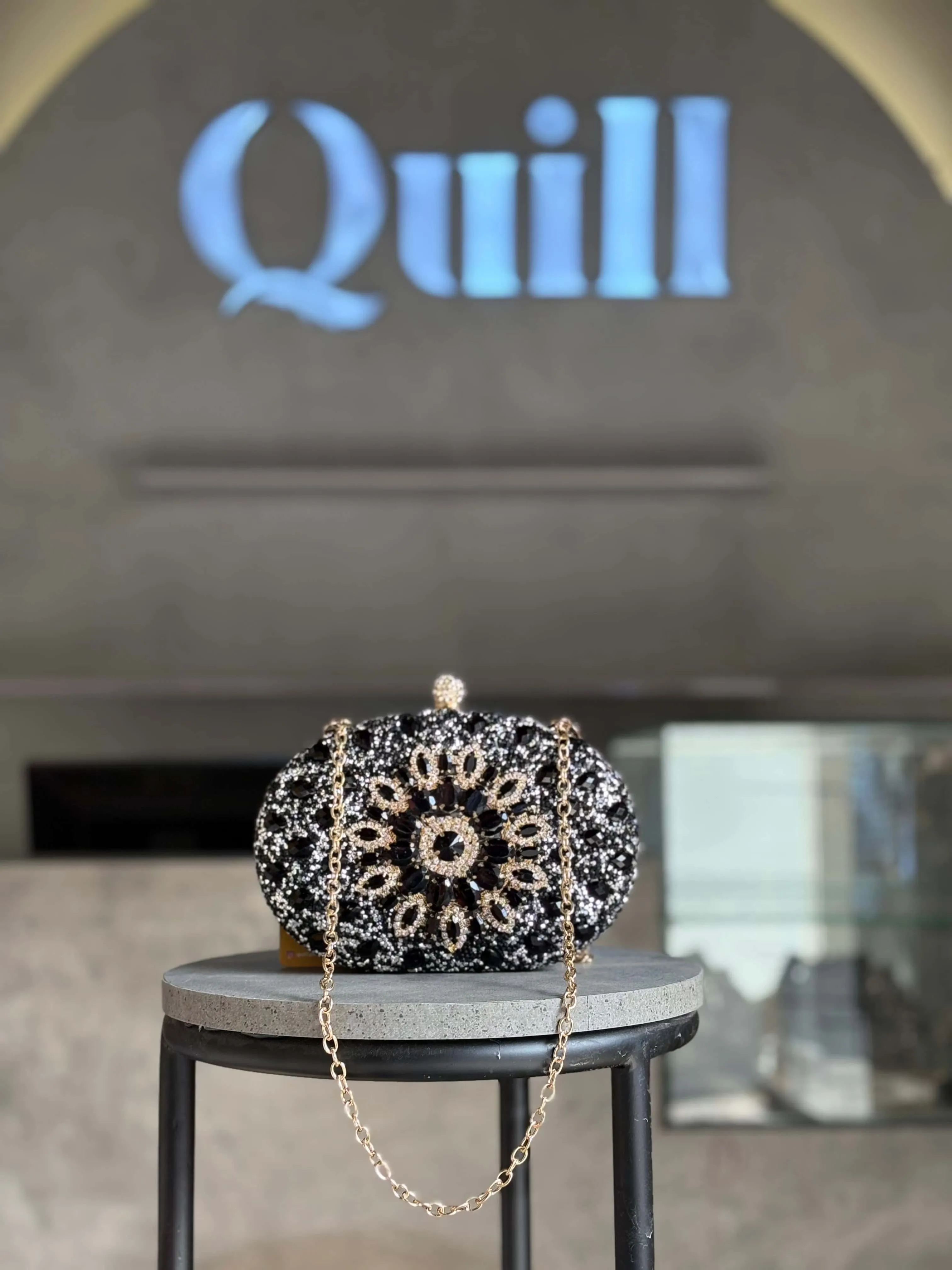 Sunflower Diamond Clutch