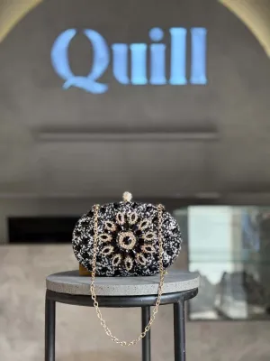Sunflower Diamond Clutch