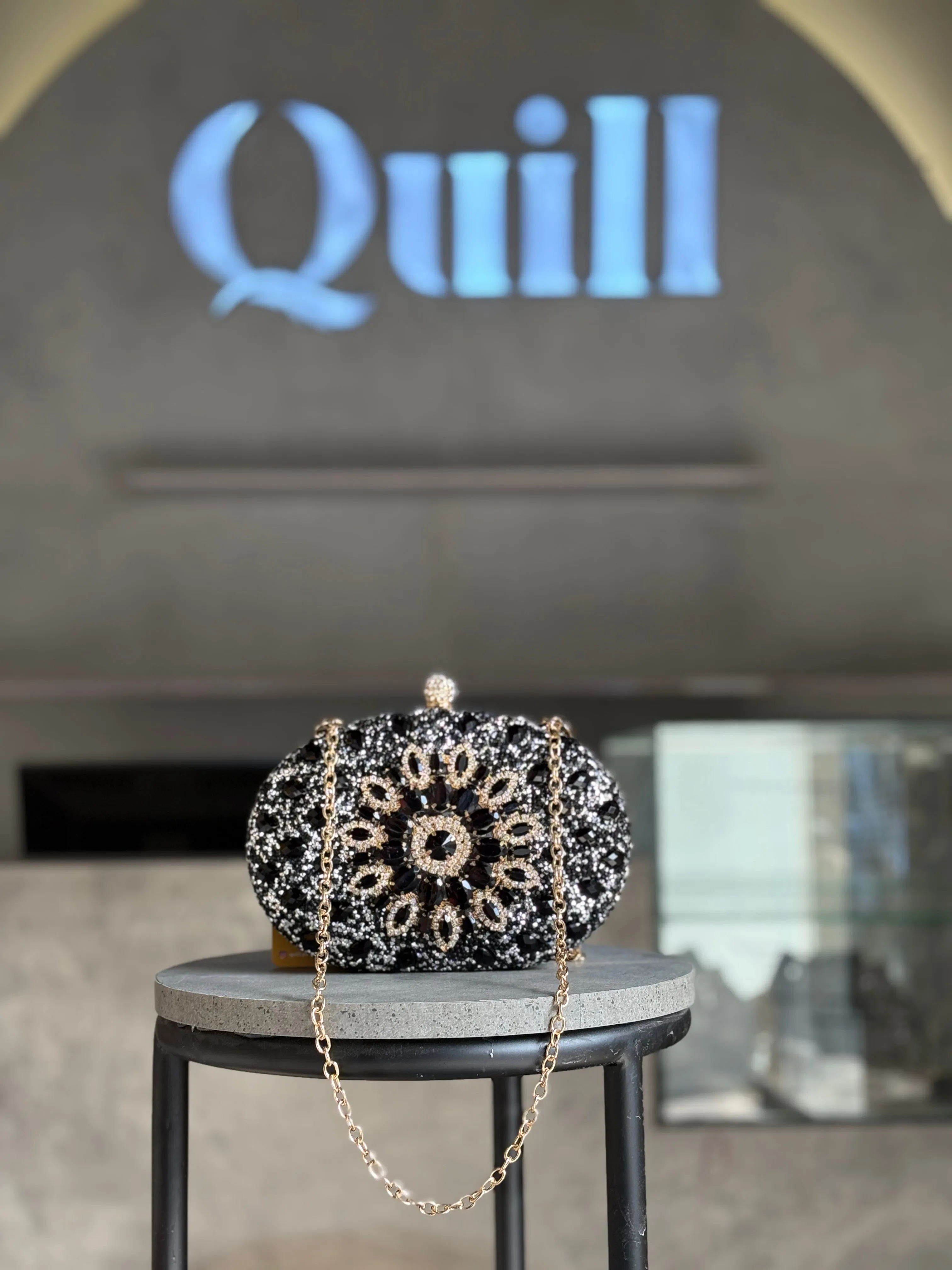 Sunflower Diamond Clutch