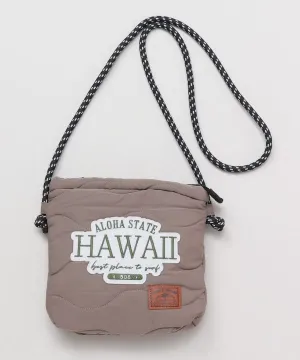 SURF＆Palms Quilted Shoulder Bag