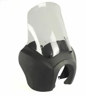 T-Sport Fairing - Matte Black - Clear
