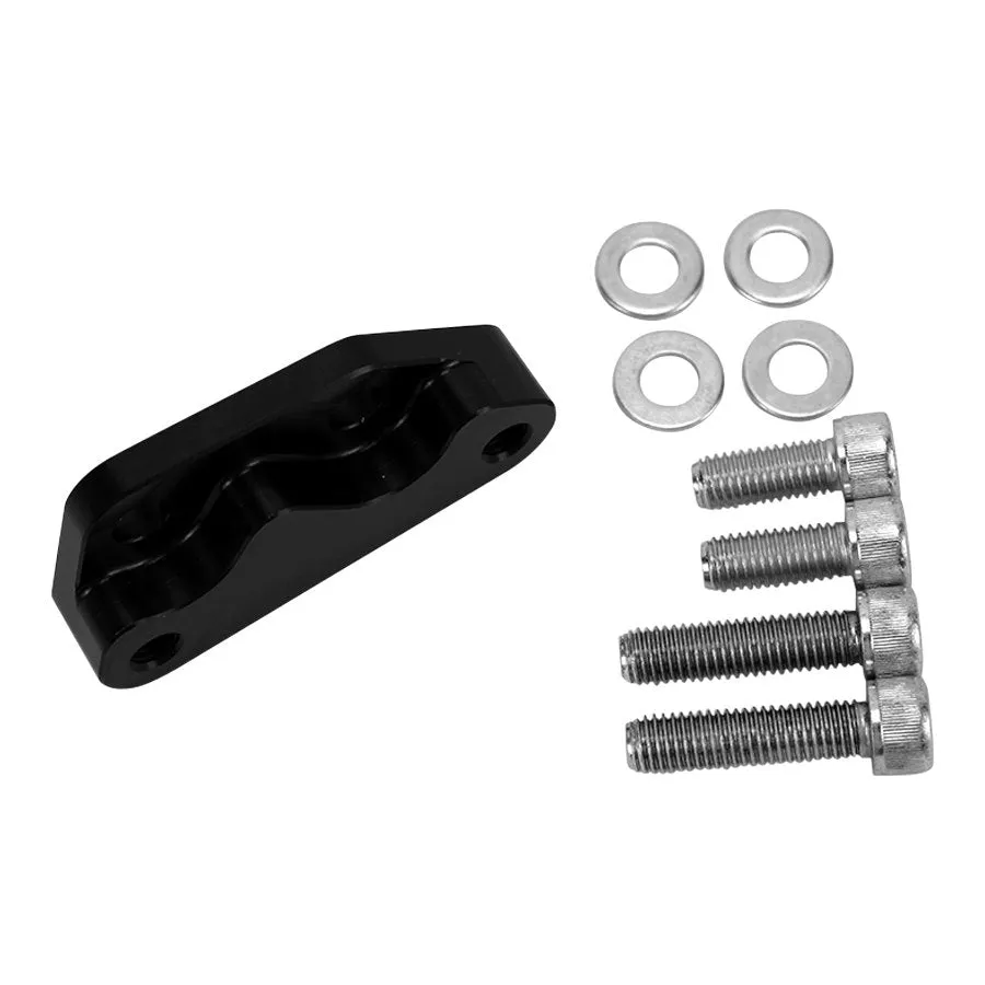 TC Bros. Black Axial Brembo Front RH Bracket 2008-2017 Harley 12.6in Rotor