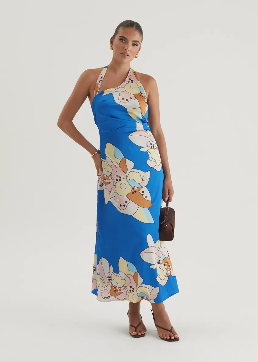 Tenesee Midi Dress - Azure Astrid