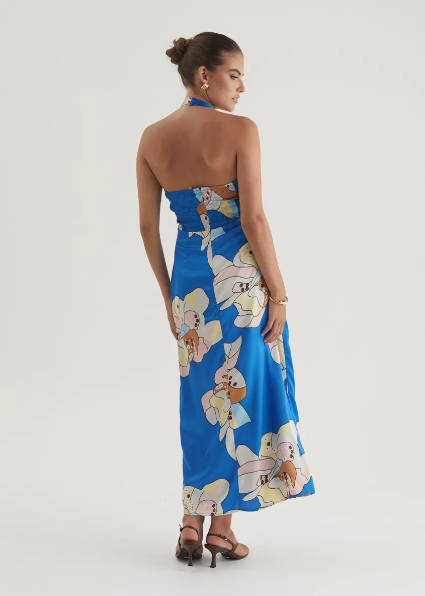 Tenesee Midi Dress - Azure Astrid