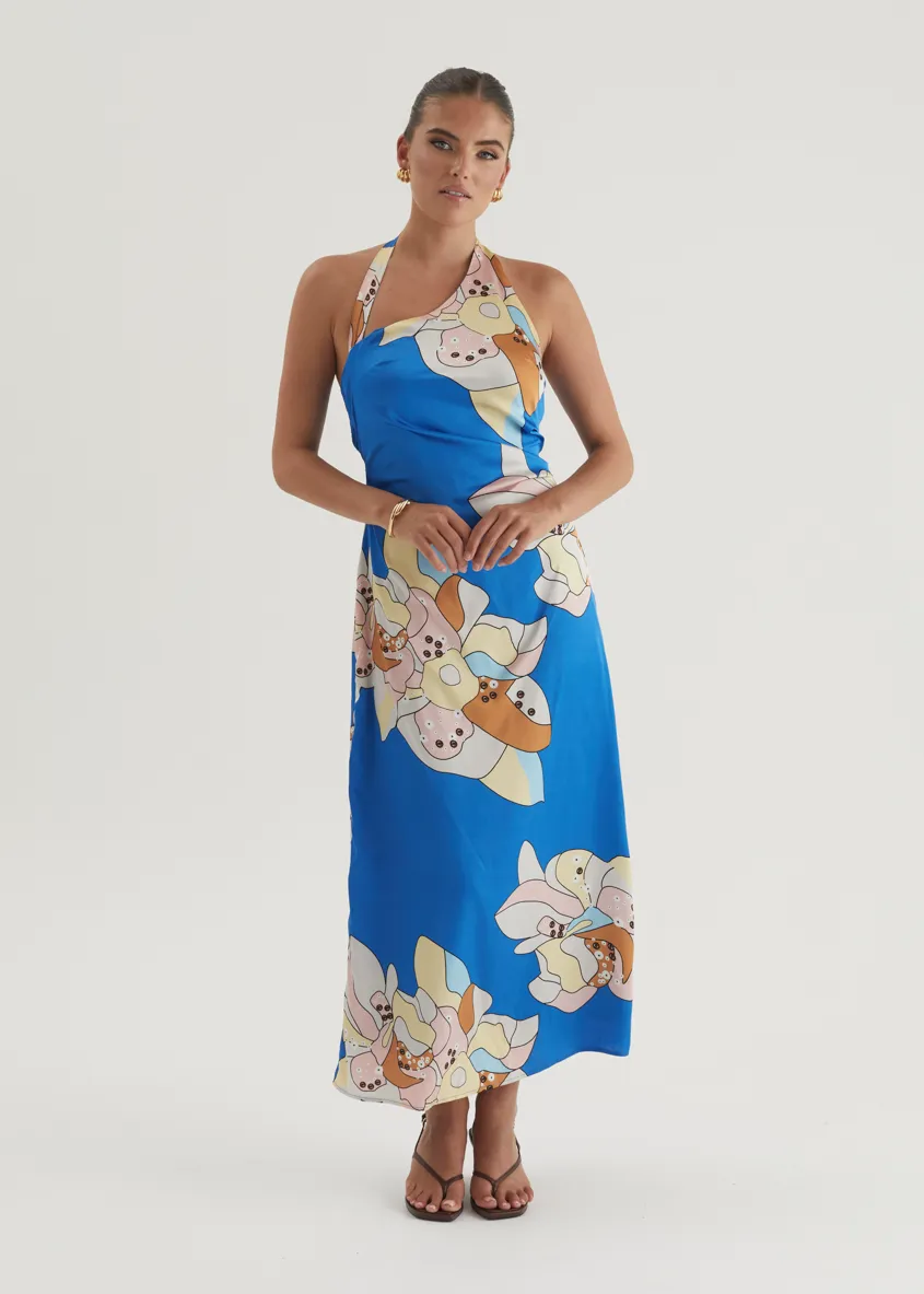 Tenesee Midi Dress - Azure Astrid
