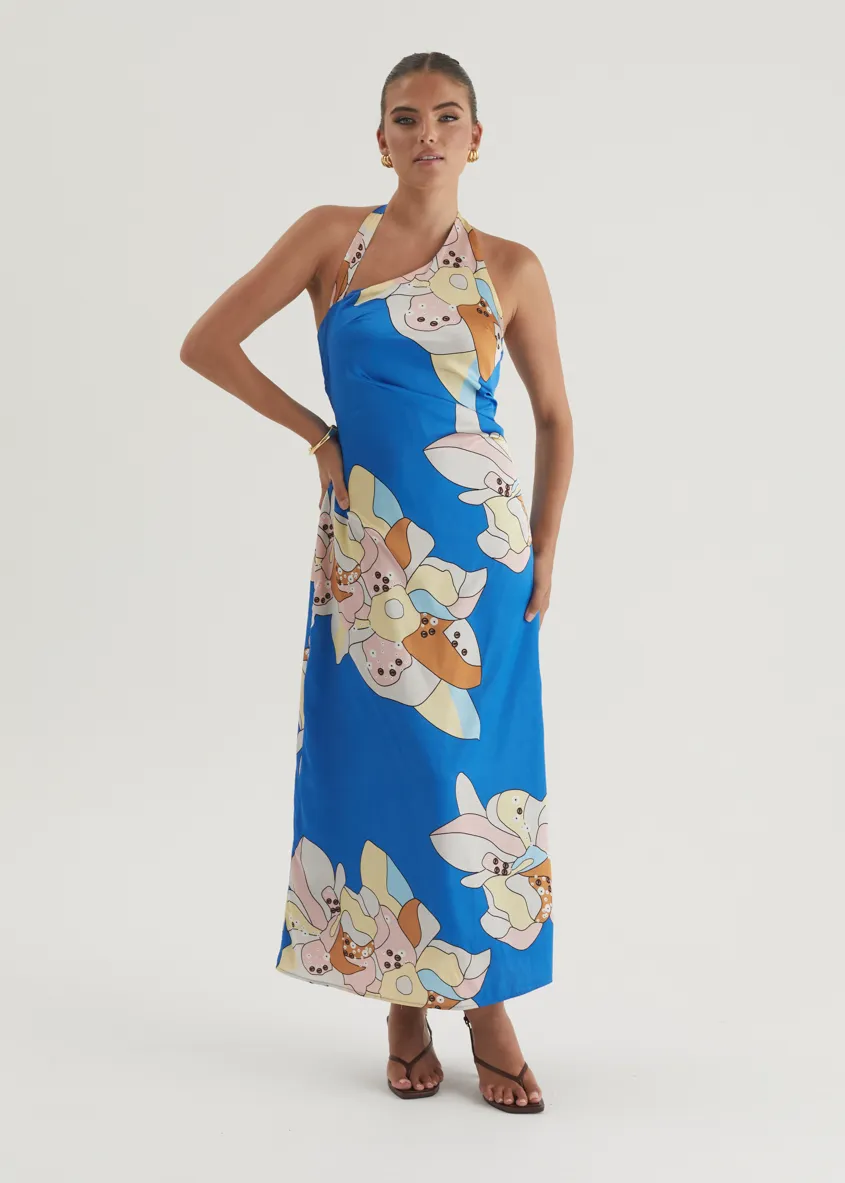 Tenesee Midi Dress - Azure Astrid