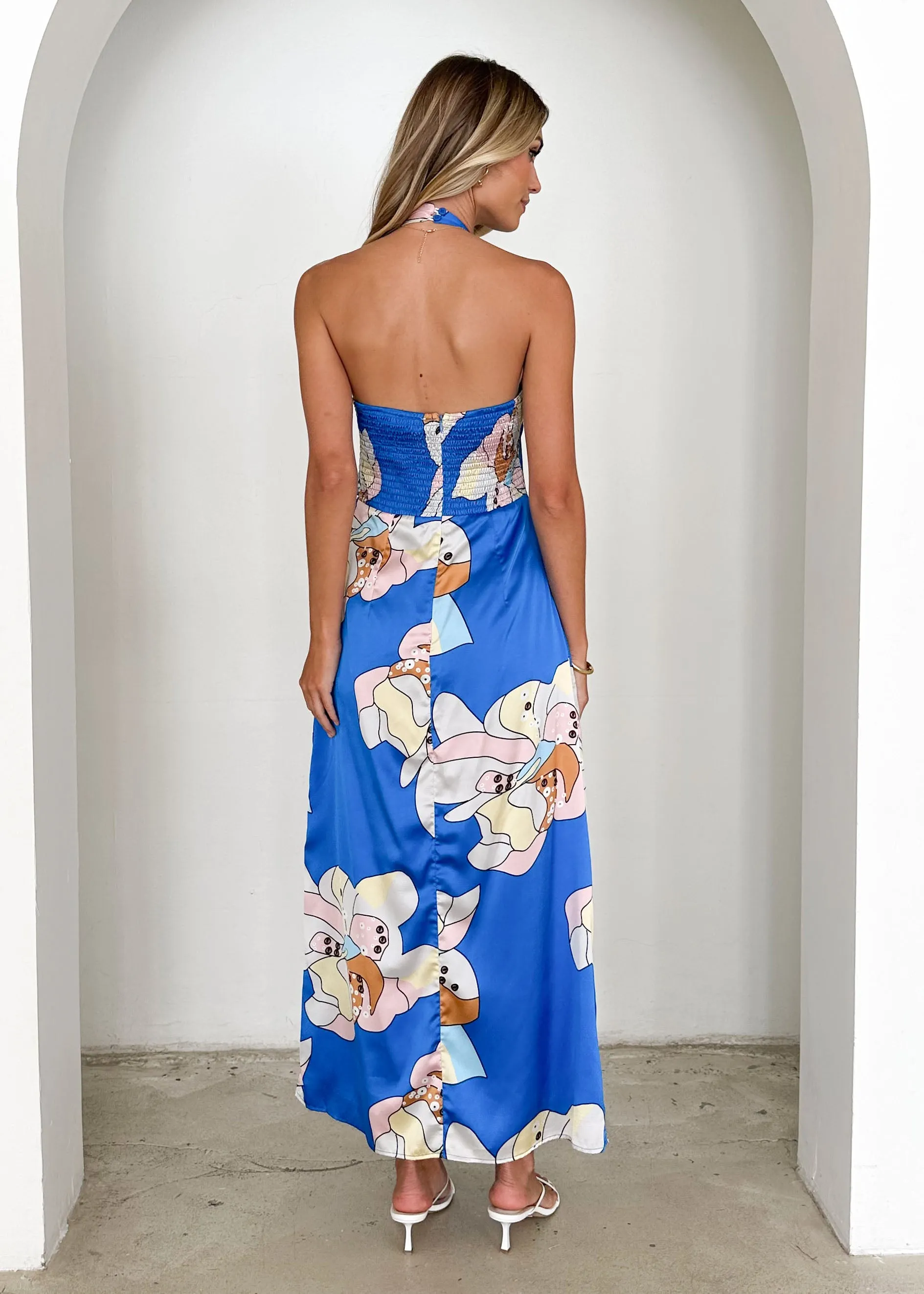 Tenesee Midi Dress - Azure Astrid