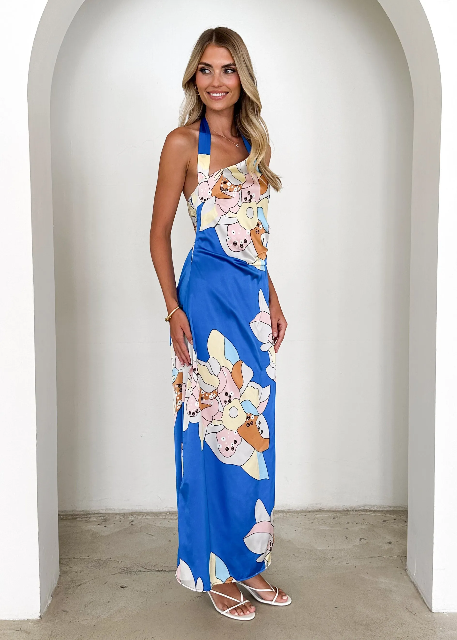 Tenesee Midi Dress - Azure Astrid