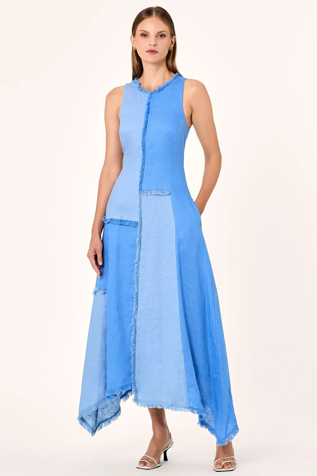 Thalassa Dress - Sky Mix